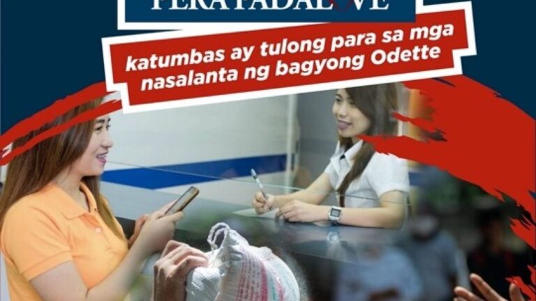 CEBUANA LHUILLIER INITIATES RELIEF EFFORTS FOR TYPHOON ODETTE VICTIMS THROUGH “PERA PADALOVE”