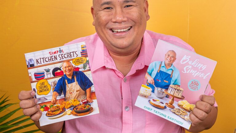 Celebrity chef Tatung Sarthou to release two new books