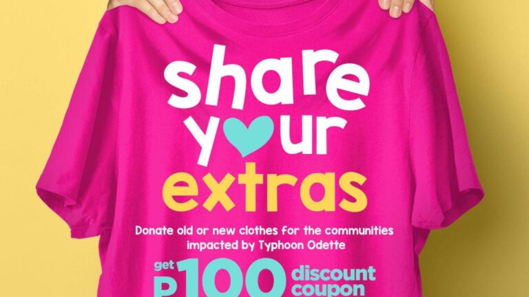 The SM Store launches Share Your Extras for the benefit of Typhoon Odette communities