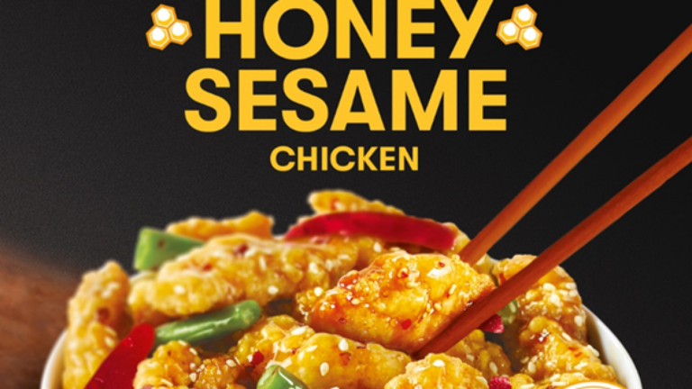Panda Express® Brings New Honey Sesame Chicken Entrée to Town