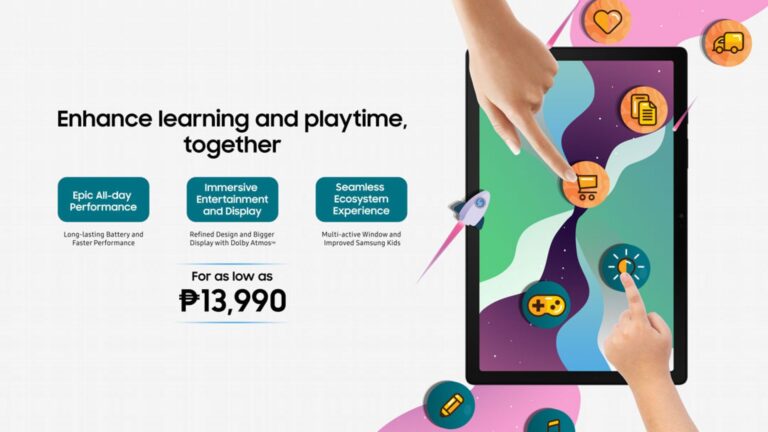 Make the most out of family time with the Samsung Galaxy Tab A8, now available in the Philippines   