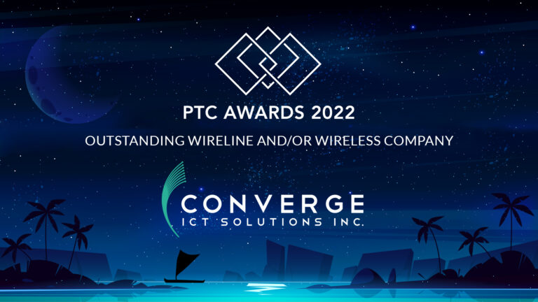 Converge takes home outstanding company award at the  global Pacific Telecommunications Council Awards 2022