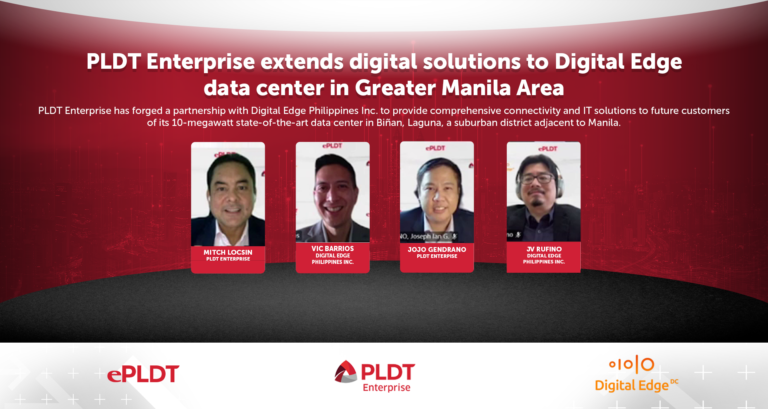 PLDT Enterprise extends digital solutions to Digital Edge data center in Greater Manila Area