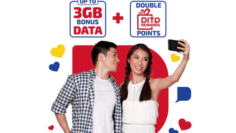 DITO offers bonus and 2x rewards points this Valentine’s season
