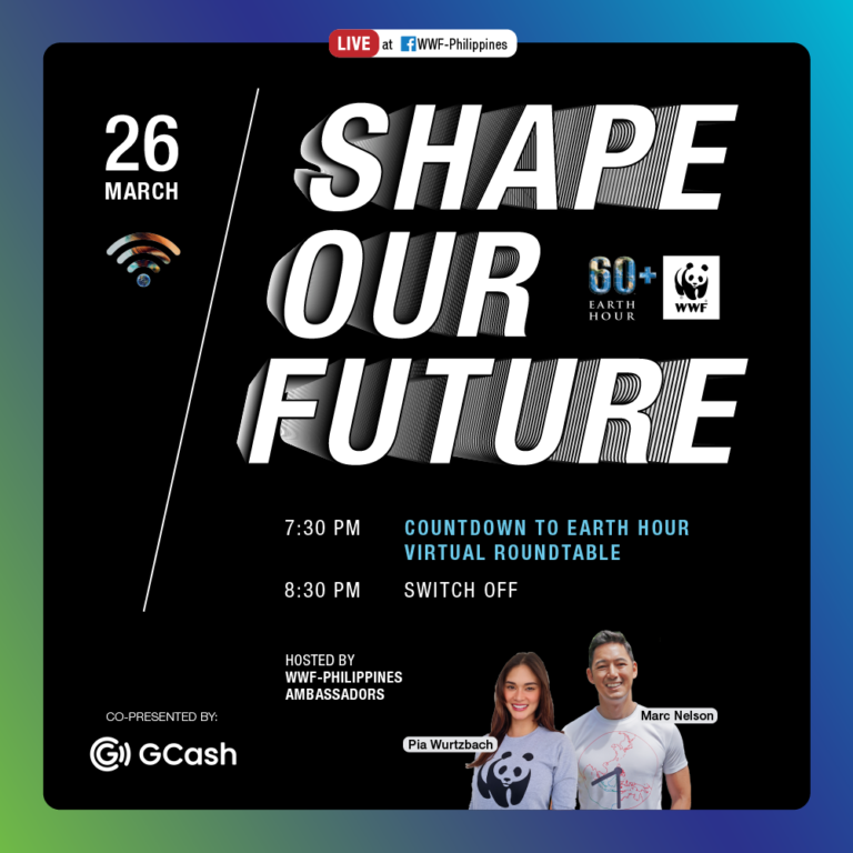 GCash heeds WWF Philippines’ call to #ShapeOurFuture