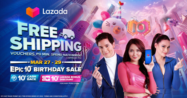 IT’S AN EPIC CELEBRAT-10-N: LAZADA CELEBRATES 10 YEARS OF PIONEERING ECOMMERCE IN THE PHILIPPINES
