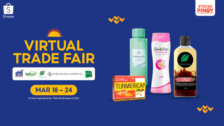 Shopee Launches First #TatakPinoy Virtual Trade Fair of the Year   