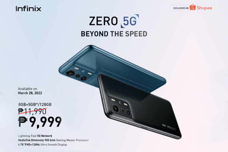 Early bird only-on-March-28 prices for  new Infinix ZERO 5G announced