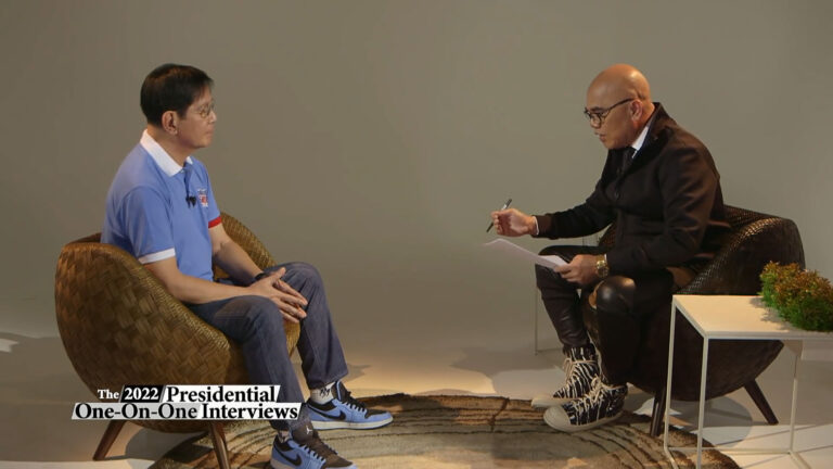 Lacson stands by his record and experience
