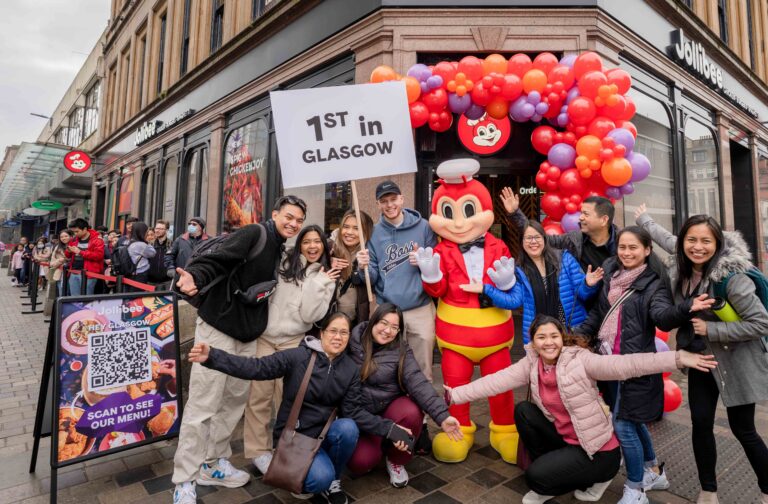 Jollibee Opens First Store in Glasgow – Scotland’s Biggest City