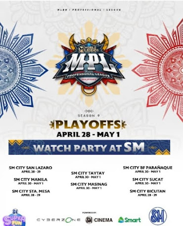 SM Supermalls :  official venue for the Season 9 Playoffs  of MLBB Professional League Watch Party