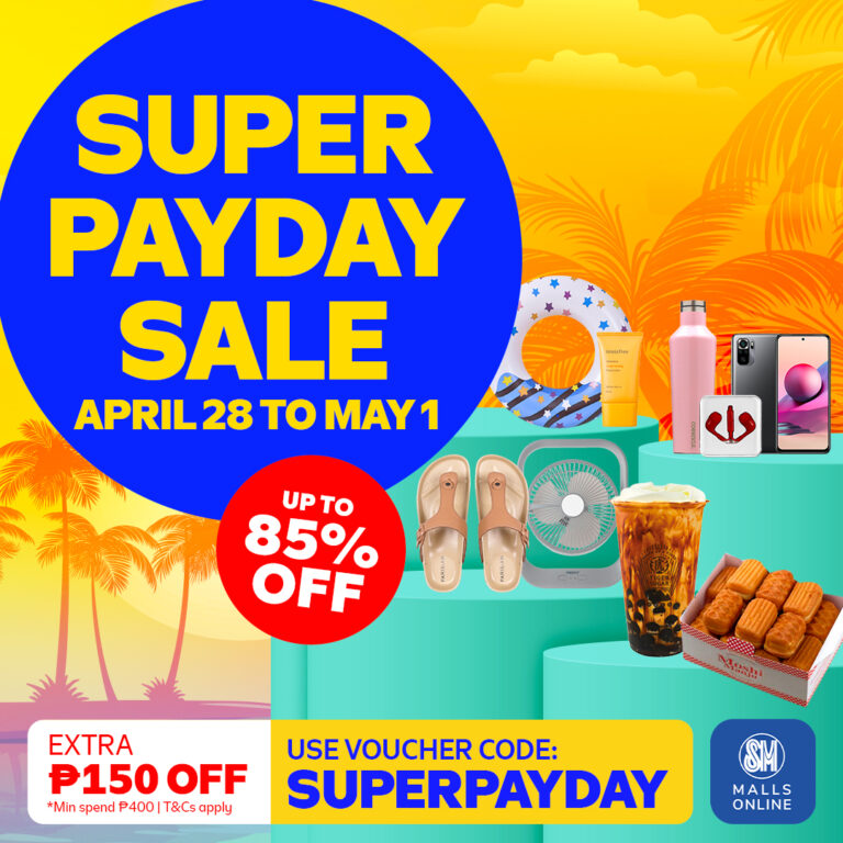 Super Payday Sale ng SM Malls Online