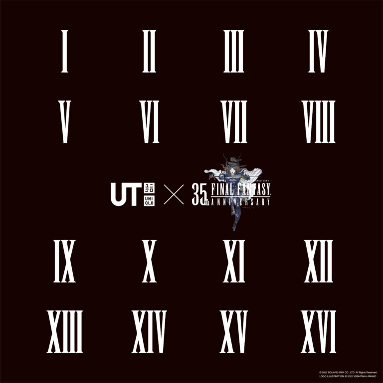 First UT Collaboration with Final Fantasy Celebrates 35th Anniversary of Famed Role-Playing Game Series