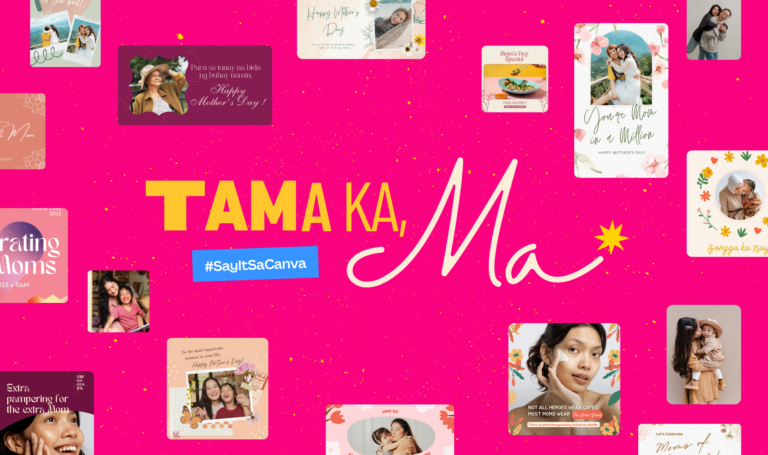 Got any lessons learned from mom? Say it with Canva