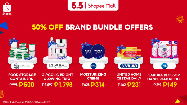 From 30% off on Dyson products to 56% off discounts at OPPO, here’s the ultimate guide to the most exciting brand deals that await at Shopee’s 5.5 Brands Festival!