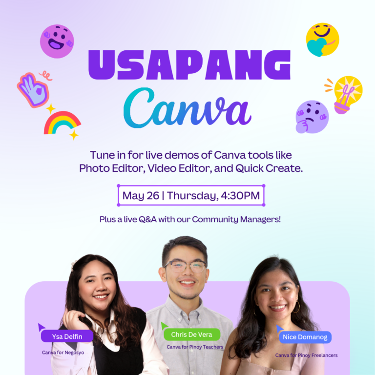 Canva Philippines hosts Mega Webinar to empower freelancers, entrepreneurs, and educators      