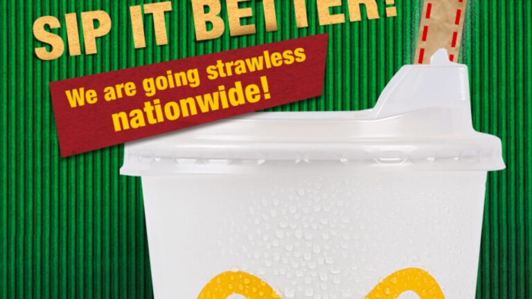 A sustainable shift: McDonald’s PH now on strawless lids nationwide