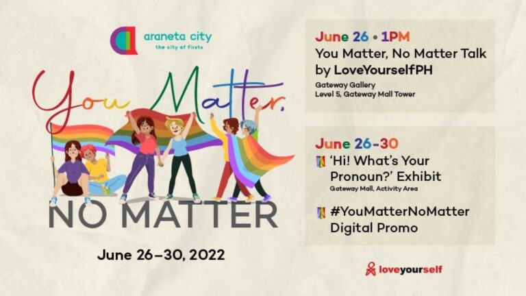 Araneta City celebrates Pride Month with message of inclusivity