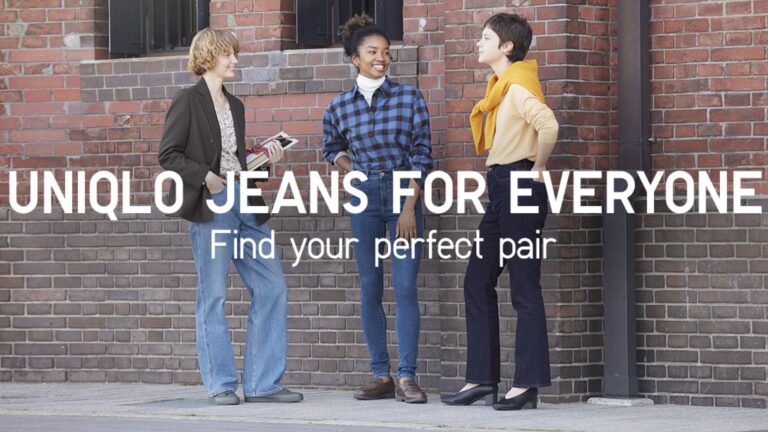 UNIQLO’s Comfortable, High Quality,  and Innovative Jeans for Every Lifestyle