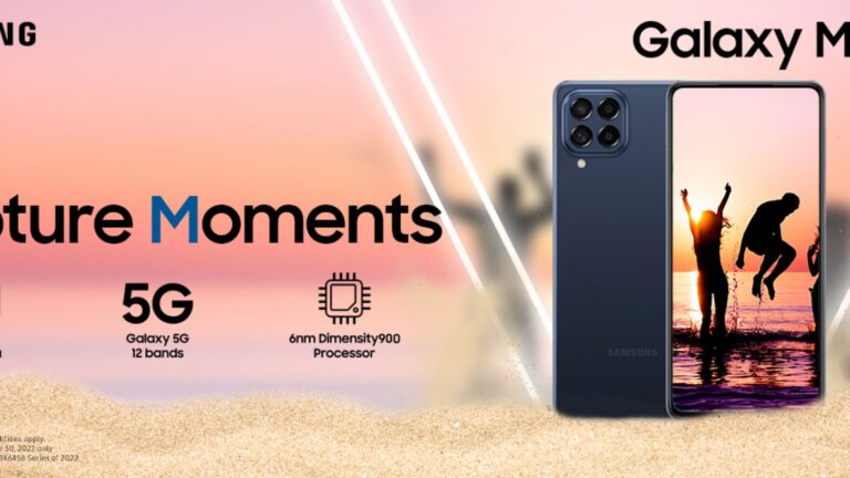 Capture, curate, and convey unforgettable moments with the all-new Samsung Galaxy M53 5G
