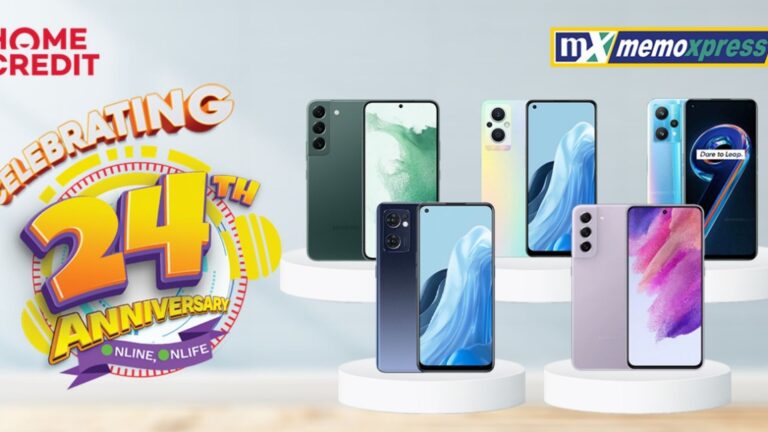 Home Credit offers smartphone treats at MemoXpress’ 24th Anniversary blowout