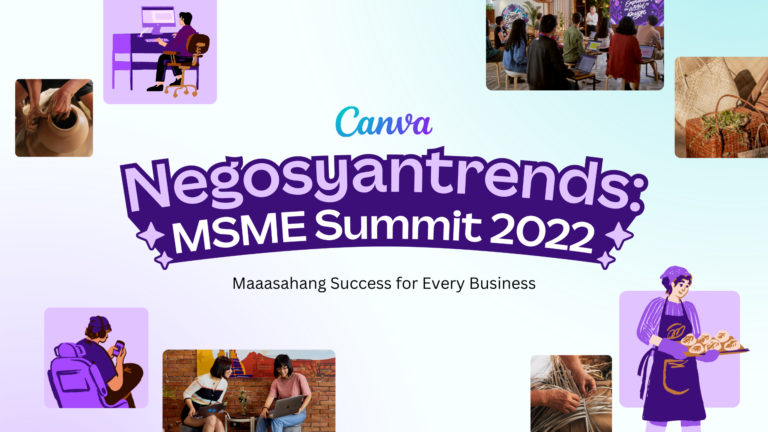 Canva Philippines kicks off anniversary campaign with Negosyantrends MSME Summit 2022   
