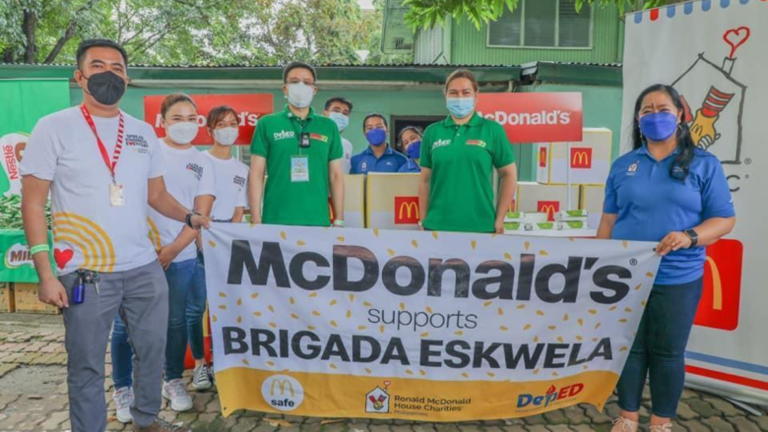 News: McDonald’s joins Brigada Eskwela 2022, bolsters support as face-to-face classes resume