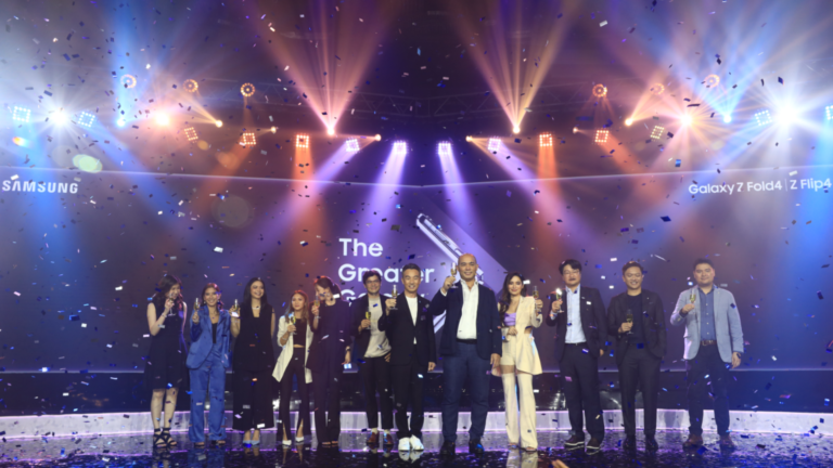 Samsung Philippines celebrated the launch of the latest Galaxy Z Fold4, Z Flip4, Watch5 Series and Buds2 Pro