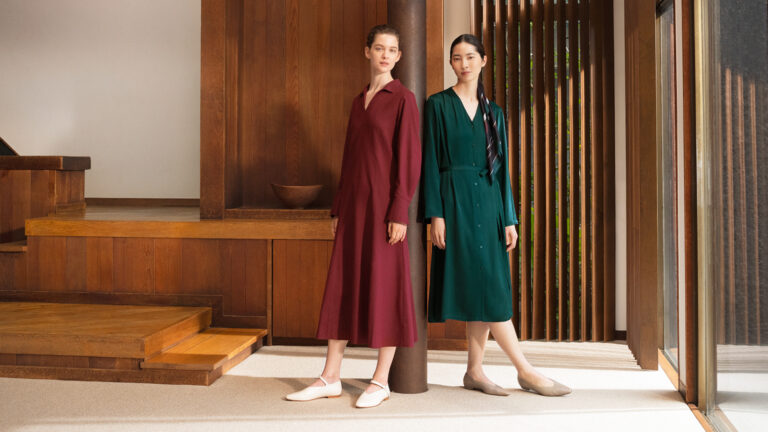Check out HANA TAJIMA FOR UNIQLO 2022 Fall/Winter  Dress Collection