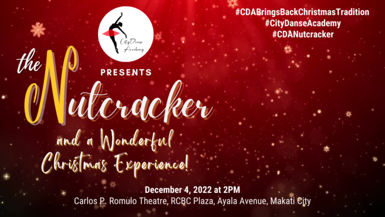 CityDanse Academy presents the magical Christmas ballet tradition for all the family : The Nutcracker