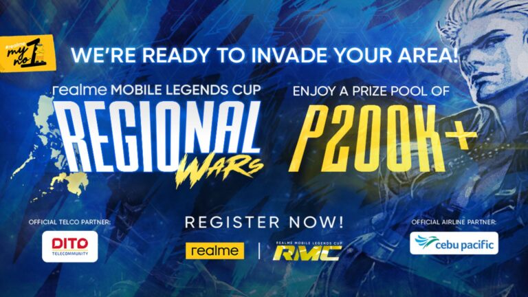 realme gears up for its first-ever Mobile Legends Cup Regional Wars