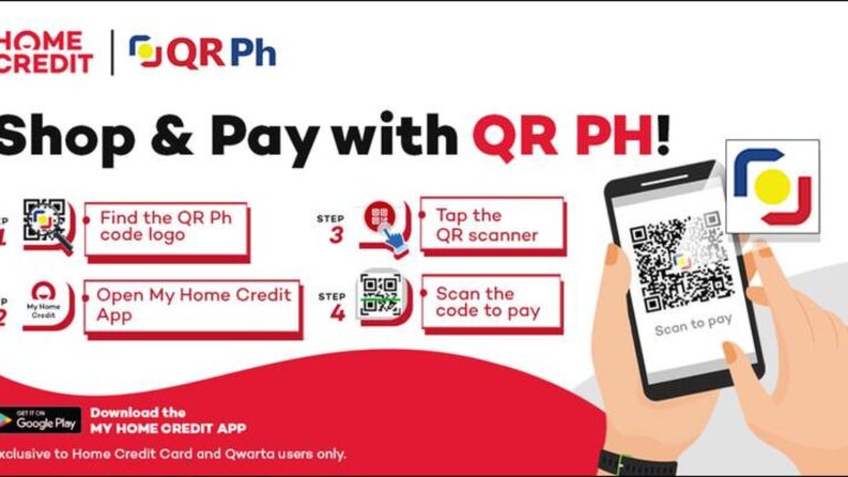 Home Credit :Here’s how you shop and pay using QR Ph!
