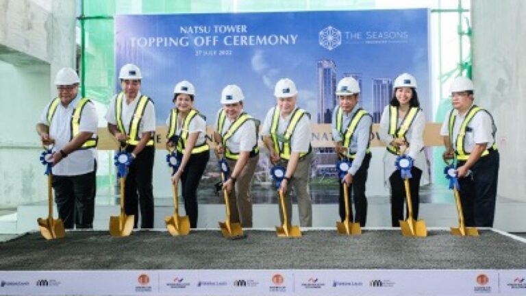 Federal Land Tops Off Second Tower of The Seasons Residences in BGC
