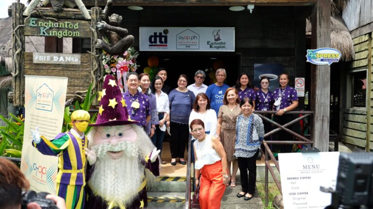 Enchanted Kingdom DTI OTOP (One Town, One Product) Hub Grand Opening