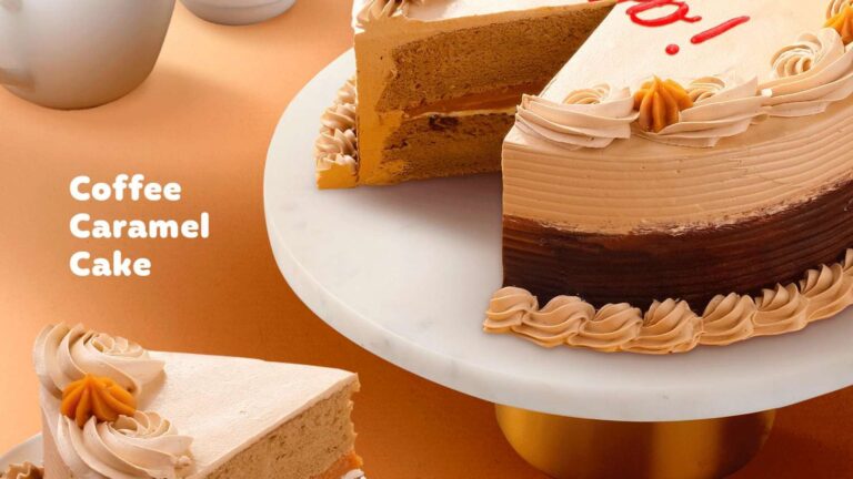 Coffee meets caramel in Goldilocks’ newest premium greeting cake
