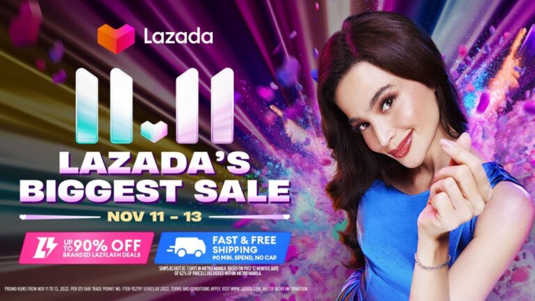 Multimedia Superstar Anne Curtis :11.11 Lazada’s Biggest Sale Brand Ambassador