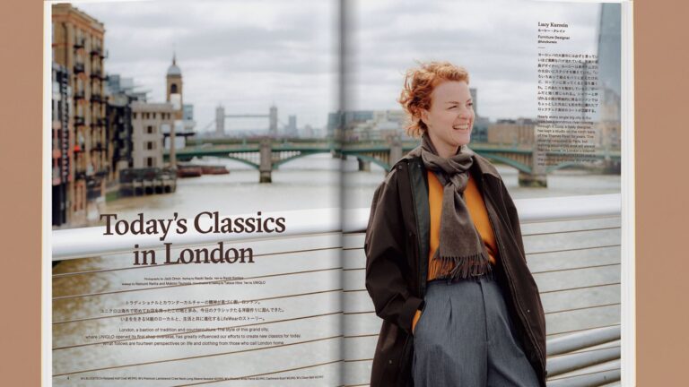 Global apparel retailer UNIQLO launches the LifeWear: “Today’s Classics” LifeWear Magazine Issue 07, 2022 Fall/Winter
