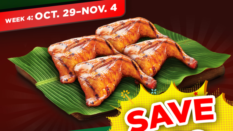 “Ihaw Fest” gives Mang Inasal customers discount on next takeout or delivery