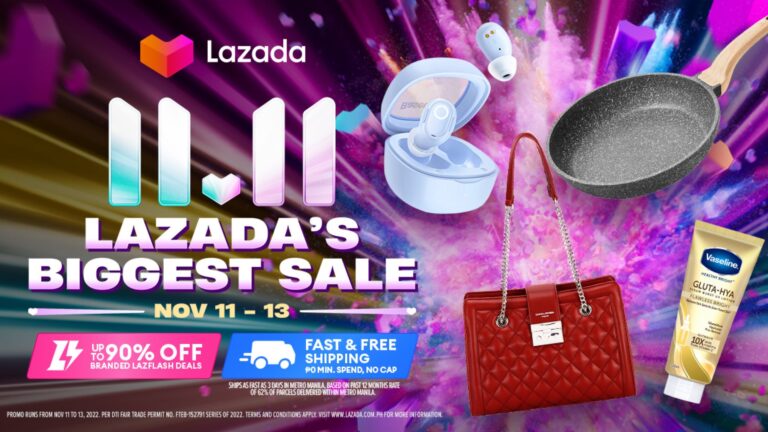 Lazada’s 11.11 welcomes multimedia superstar Anne Curtis to the Lazada family