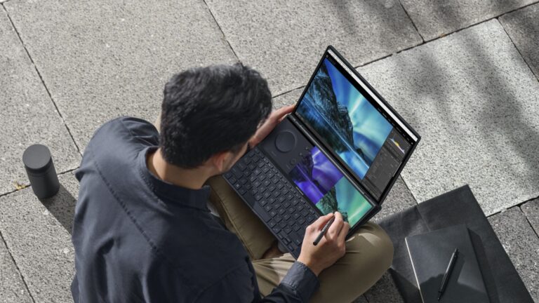 Unleash the creative multitasker within with the all-new ASUS Zenbook Pro 14 Duo OLED