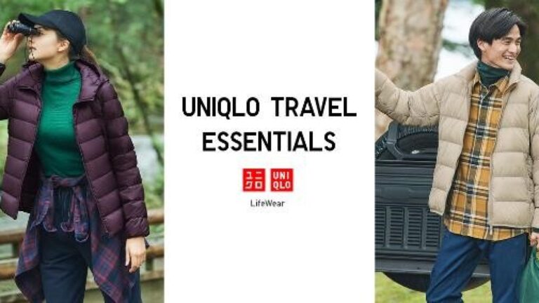 Travel Comfortably with UNIQLO’s Travel Essentials