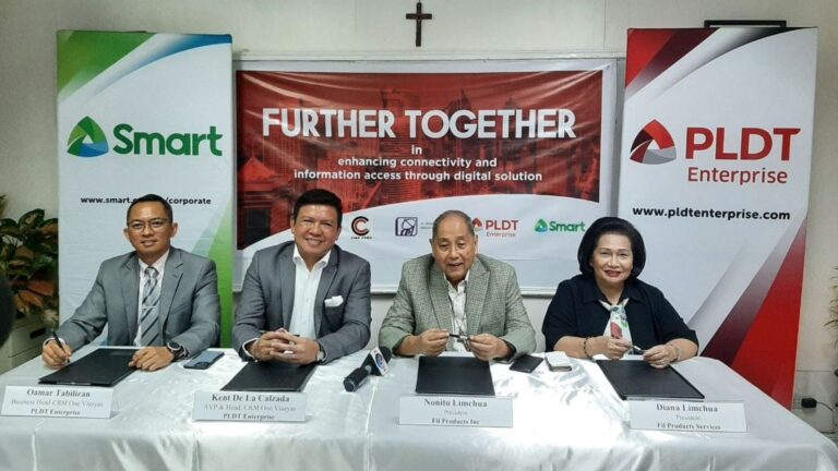PLDT, Cebu ISP Fil Products partner to boost fiber connectivity, elevating customer experience
