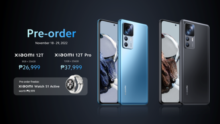 Make Moments Mega with Xiaomi 12T Series,  Now Available in the Philippines