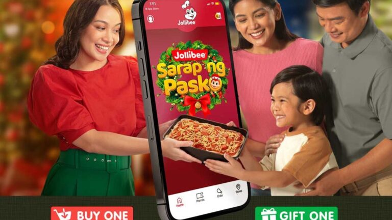 Celebrate a more joyful Christmas by sharing ‘Sarap ng Pasko’  with Jollibee’s Buy One, Gift One delivery promo