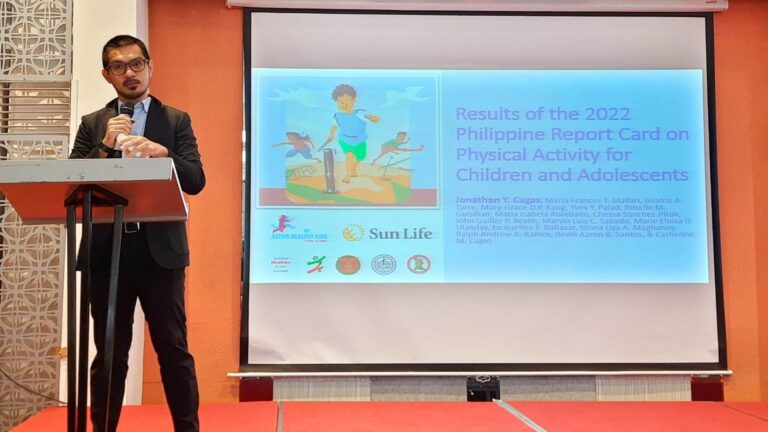 Youth Physical Activity Report Card in the Philippines Reveals Lack of Physical Activity Among Youth