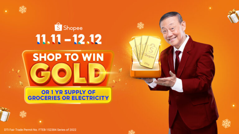 How to Win Gold and more exciting treats at Shopee’s Mega Pamasko Sale