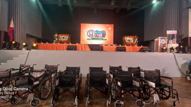 500 wheelchairs roll out in  Quezon in time with International Day of Persons With Disabilities 2022