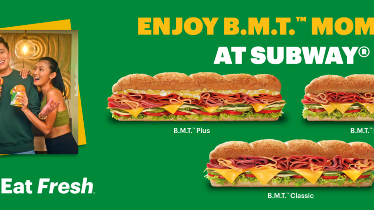 Subway gives Kimpoy the best of his B.M.T ™ Moments