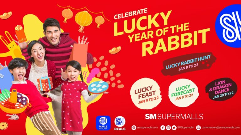 Hop your way to luck this 2023 at SM Supermalls!