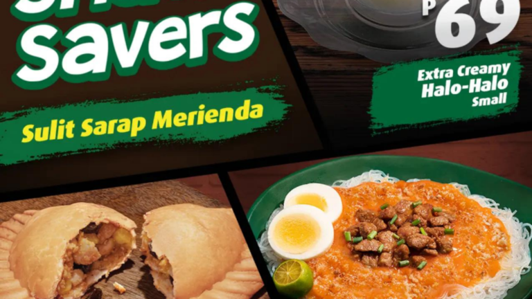 Enjoy sulit-sarap merienda with Mang Inasal Snack Savers